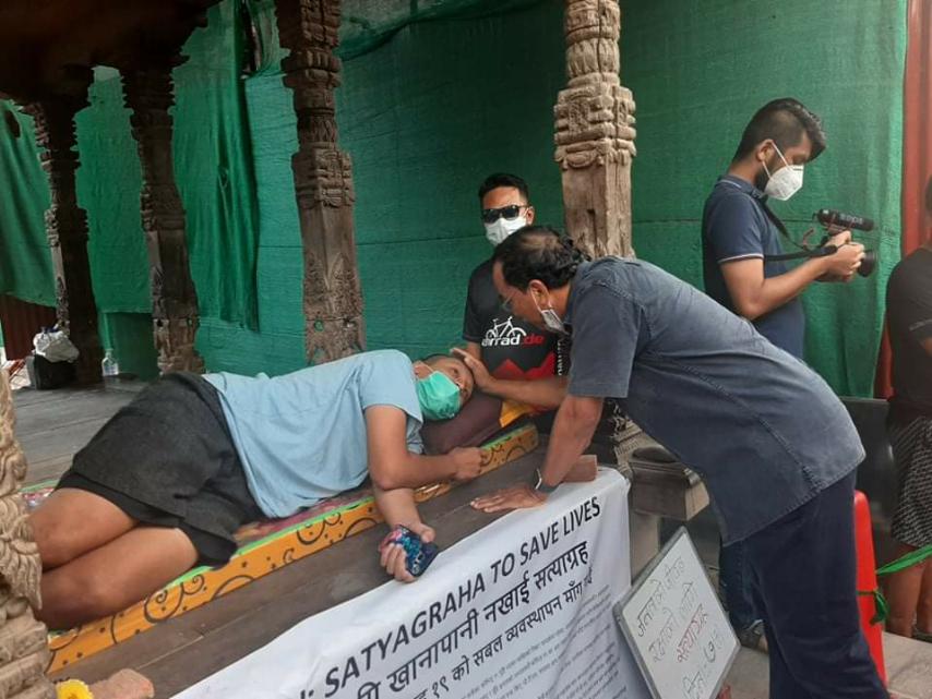 'इनफ इज इनफ' अभियानमा कमल थापाको ऐक्यबद्धता